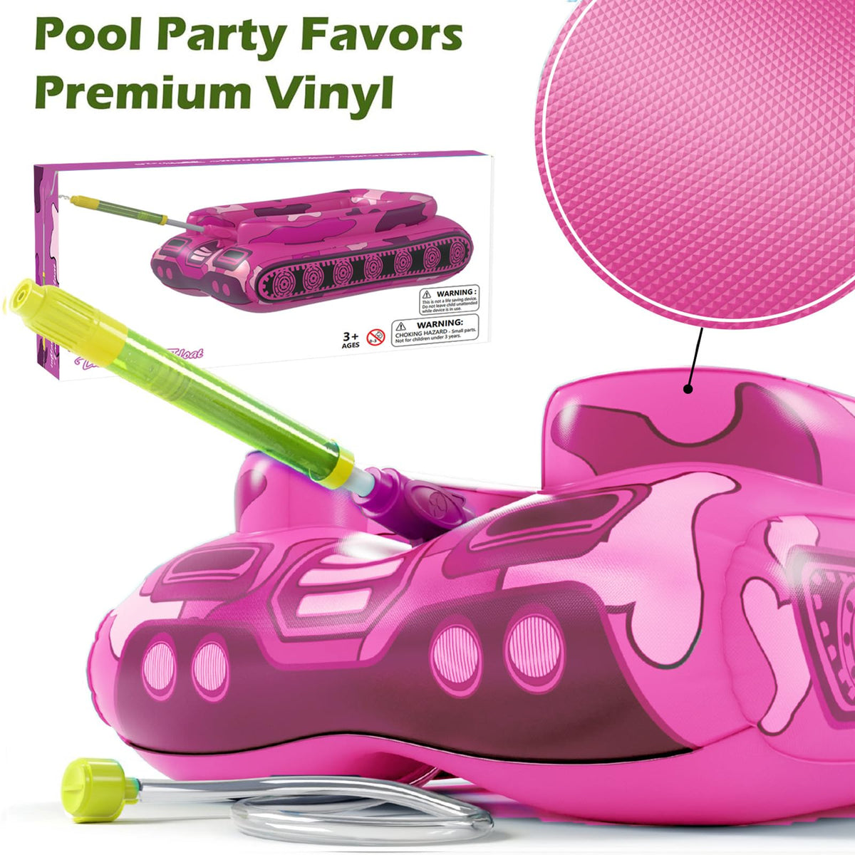 Jasonwell raft-grade vinyl ensures durable pool toys
