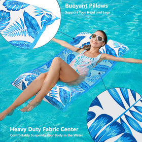 Jasonwell water hammock easy-on-off seat design for effortless entry and exit.