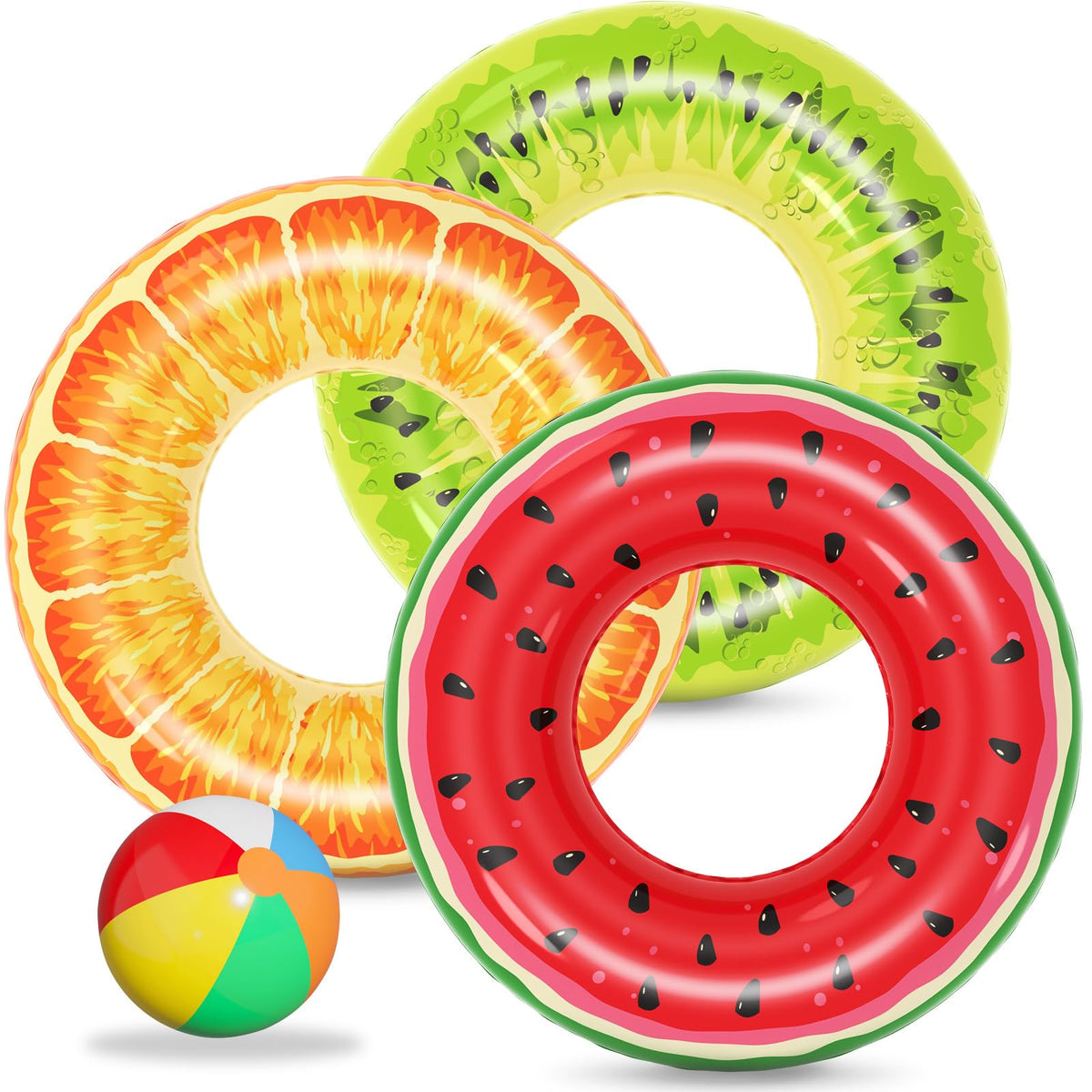 Jasonwell watermelon pool float for sunny pool play and parties