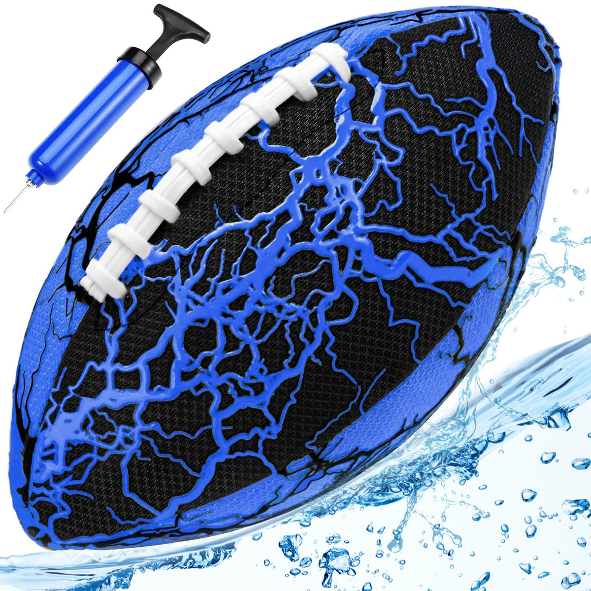 Jasonwell Waterproof Football for pool play with splash-friendly design for easy catches.
