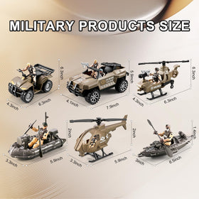 JASSKKBO 88-in-1 army truck image supports dynamic vehicle action and kid-friendly storytelling.