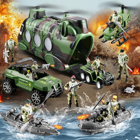 JASSKKBO military gears accessories for authentic playsets