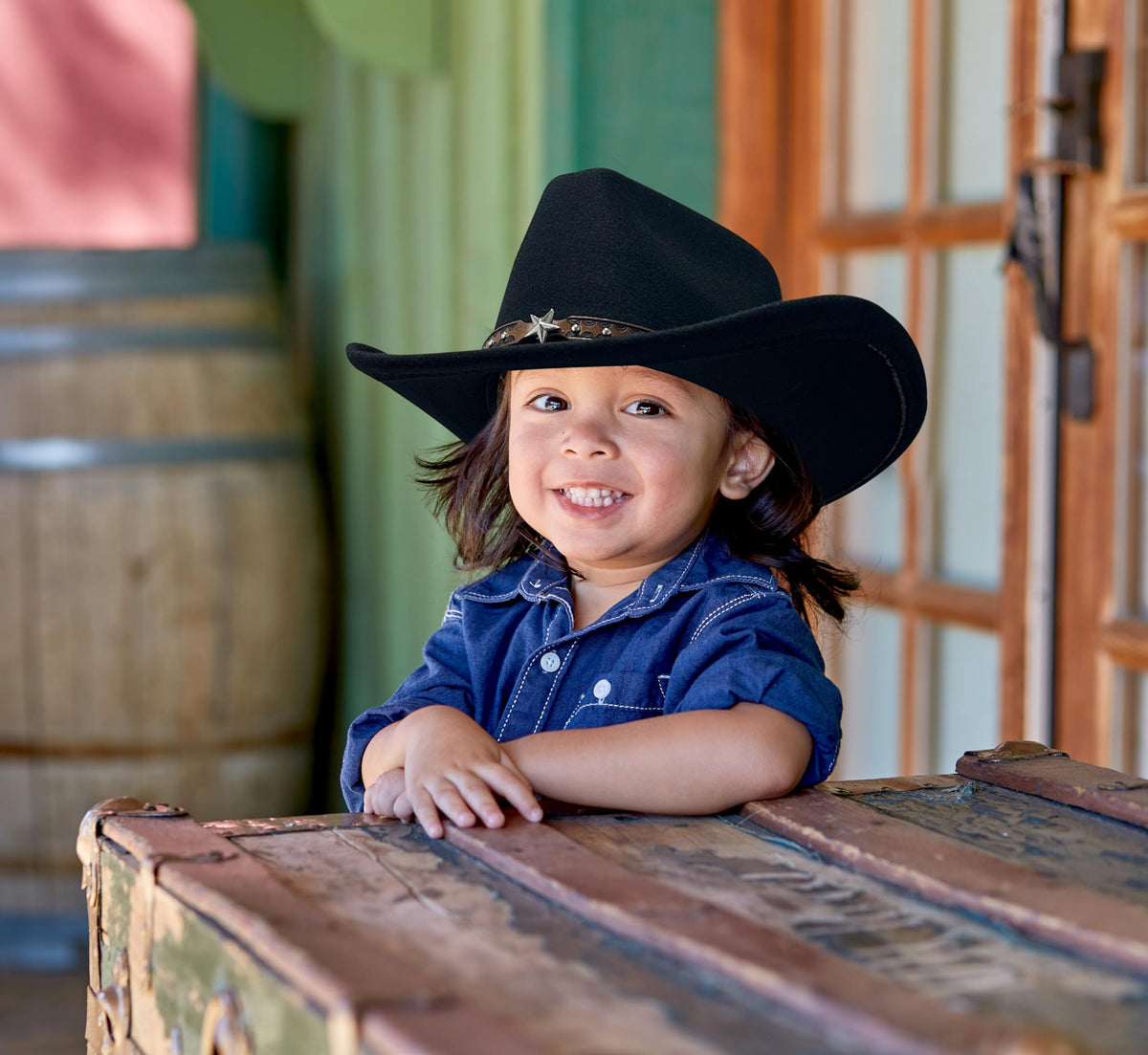 Jastore leather hatband wipe-clean for lasting personalization