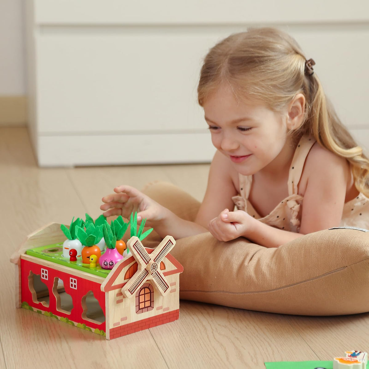 JAUNTY farmer figure introduces role-play and narrative building during playtime.