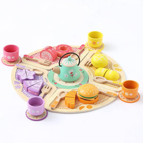 JAUNTY Tea Party Set with tea pot and cups for imaginative play