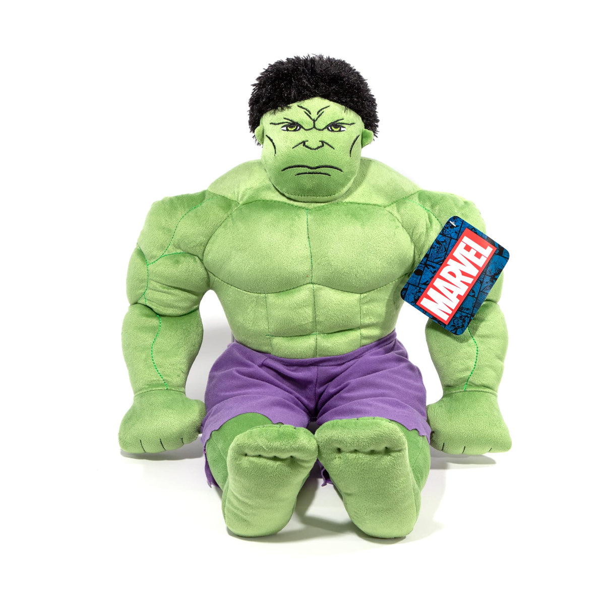 Jay Franco Avengers Hulk Pillow Buddy hugged during nap time.