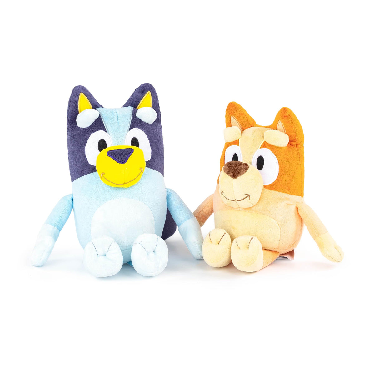 Jay Franco Bluey & Bingo plush pillow buddy set 12 inch for cozy hugs