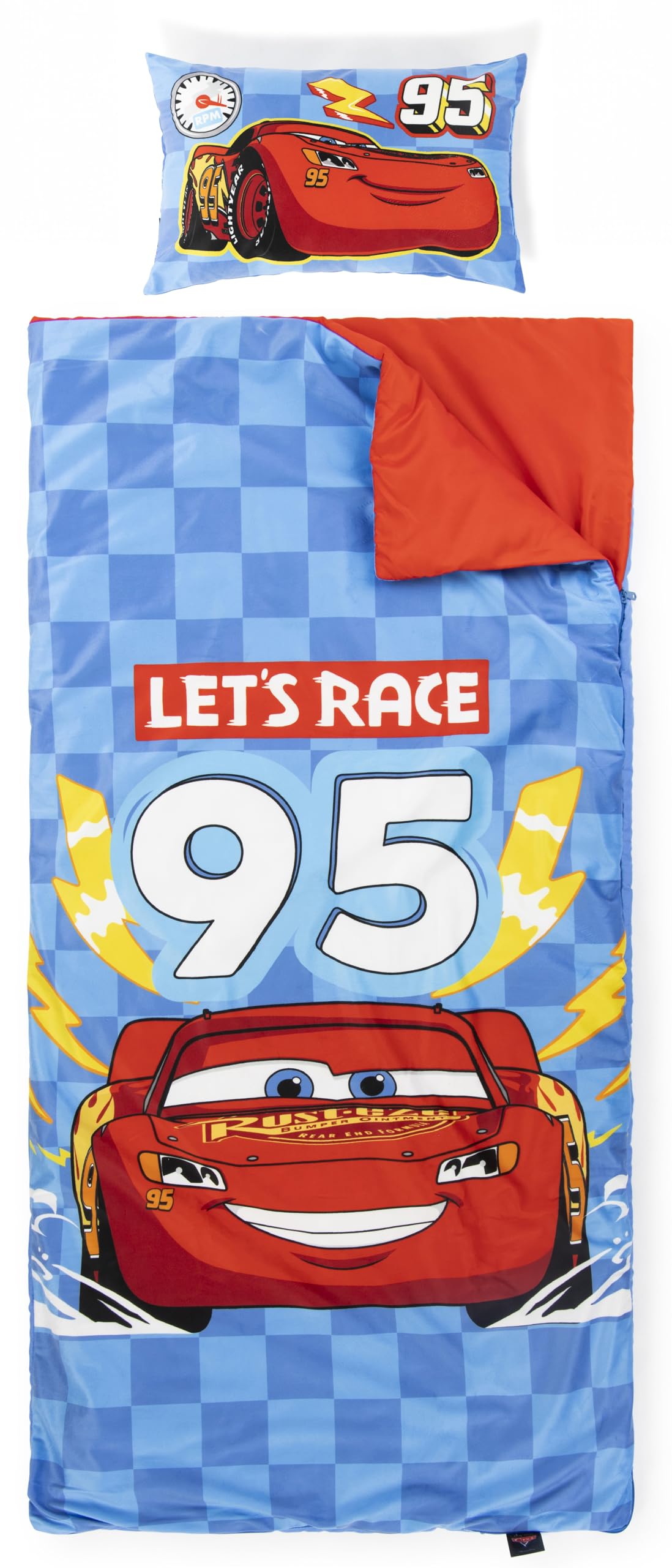 Jay Franco Cars slumber bag nap mat for cozy sleepovers