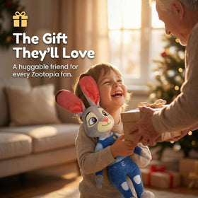 Decorative hug-ready pillow for kids' rooms and play areas