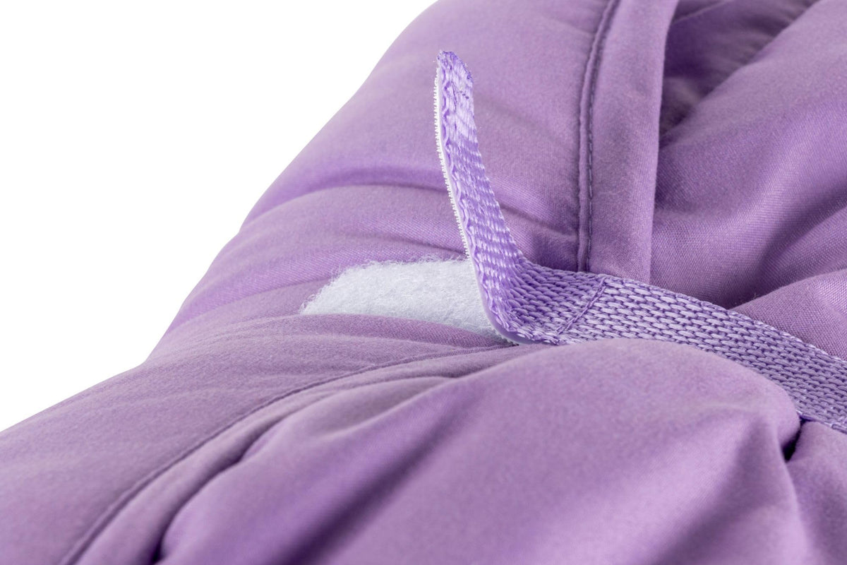 Jay Franco Disney Princess nap mat fabric close-up; durable polyester designed for easy washing.