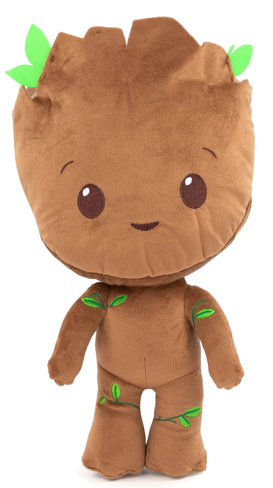 Jay Franco Groot pillow buddy 14-inch front view, ideal for cozy playtime.
