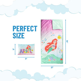 Jay Franco Little Mermaid pillow adds plush head support for kids.
