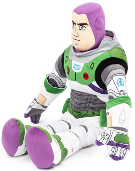 Jay Franco machine-washable-lightyear-pillow stays soft and vibrant after washes.