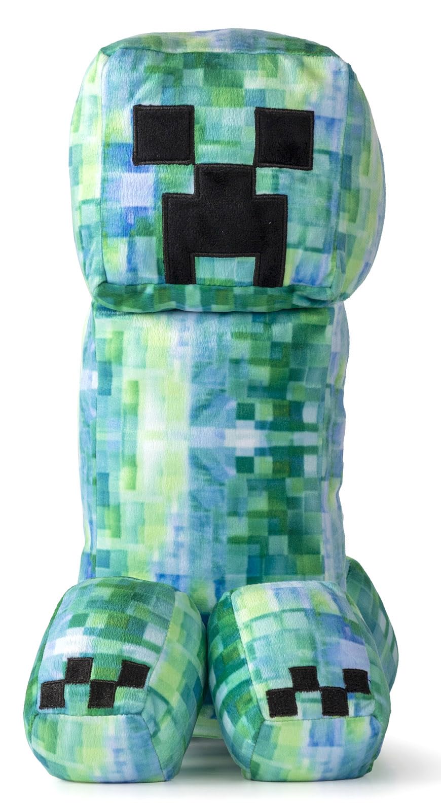 Jay Franco Minecraft Charged Creeper plush pillow buddy for cozy bedtime hugs