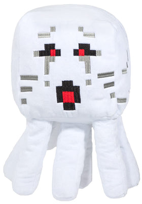 Jay Franco Minecraft Ghast plush pillow buddy, 15-inch cuddle partner for bedtime and travel.