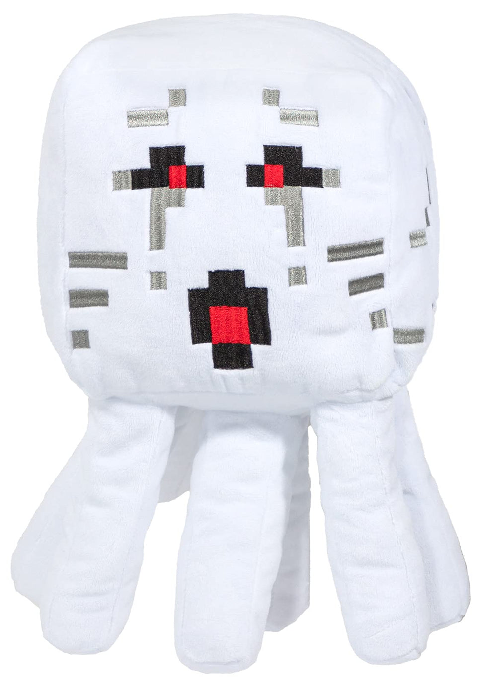 Jay Franco Minecraft Ghast plush pillow buddy, 15-inch cuddle partner for bedtime and travel.