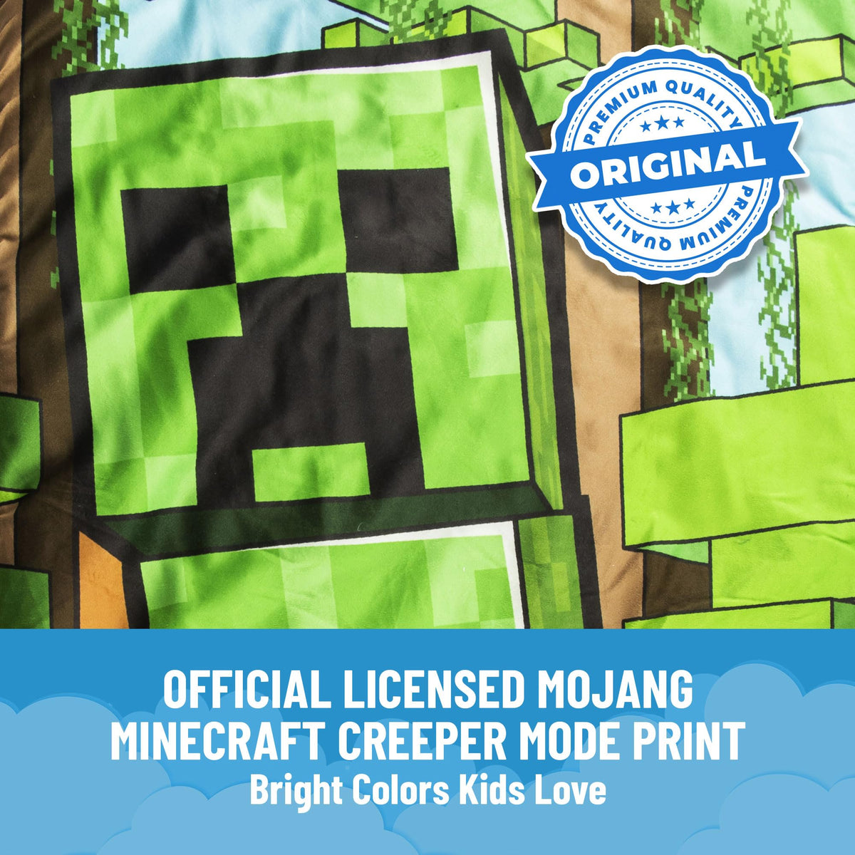 Jay Franco Minecraft portable sleepover set ideal for travel