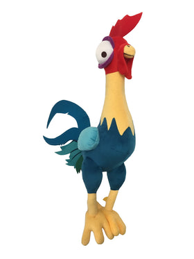 Jay Franco Moana Hei Hei plush closeup reveals soft fabric and stitching
