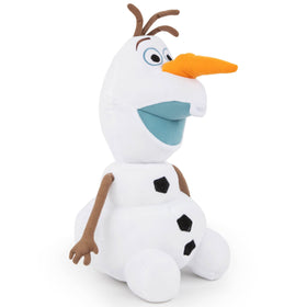Olaf pillow buddy nestled in a bed for cozy nights