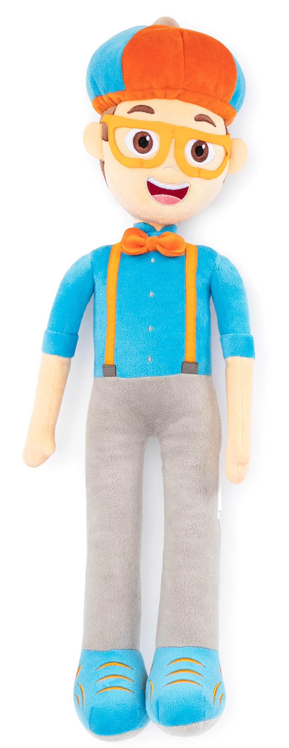 Jay Franco PlusG Blippi 24-Inch Pillow Buddy for cozy cuddling and travel.