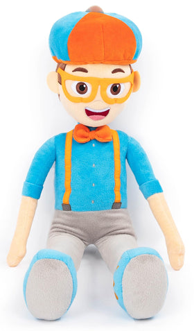 Jay Franco PlusG Blippi bedtime gift option with friendly, comforting presence.