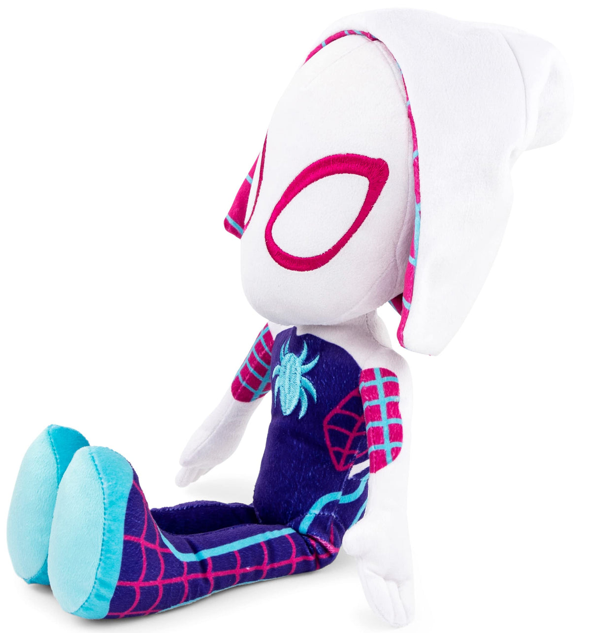 Jay Franco Gwen Ghost-Spider plush, collectible approved, perfect gift.