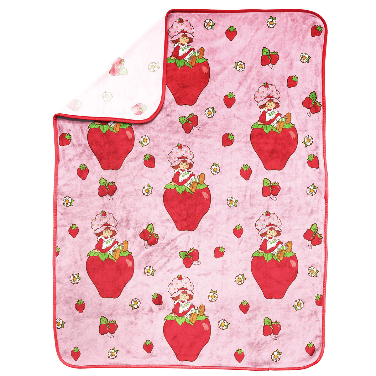 Jay Franco Strawberry Shortcake Nogginz packaging showcases a charming gift-ready set