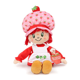 Jay Franco Strawberry Shortcake pillow buddy pairs with coordinating bedding.