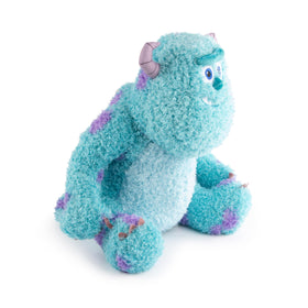 Jay Franco Sully plush face close-up highlighting iconic Monsters Inc design for fans.