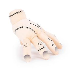 Jay Franco Wednesday Thing plush closeup fabric highlighting plush feel and kid-friendly comfort.