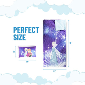 Jay Franco Frozen pillow 17x11 adds comfort for sleepovers.