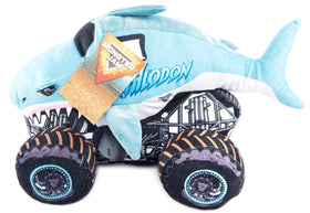 Jay Franco Monster Jam Megalodon pillow with collection vibe for kids' rooms.