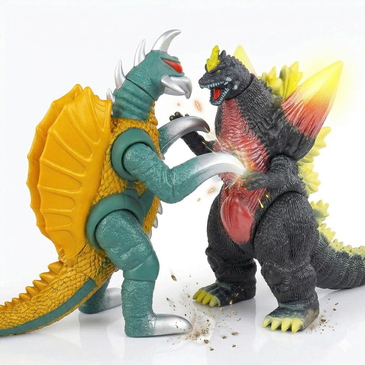 JAYKENIXO dragon figure 11-inch articulation enables dynamic posing.