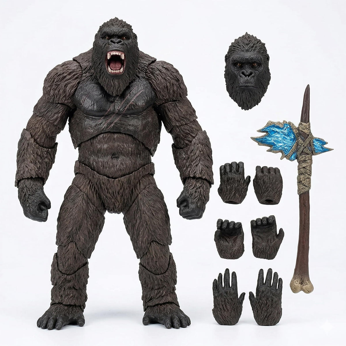 JAYKENIXO Dragon vs Kong interchangeable hands set for varied poses