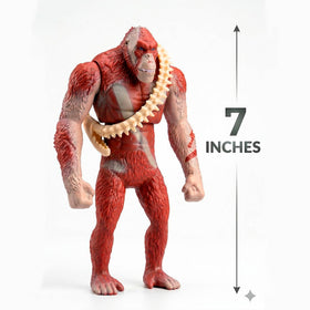 Jaykenixo giant monster figure 8-inch detailed-sculpting close-up for dioramas.