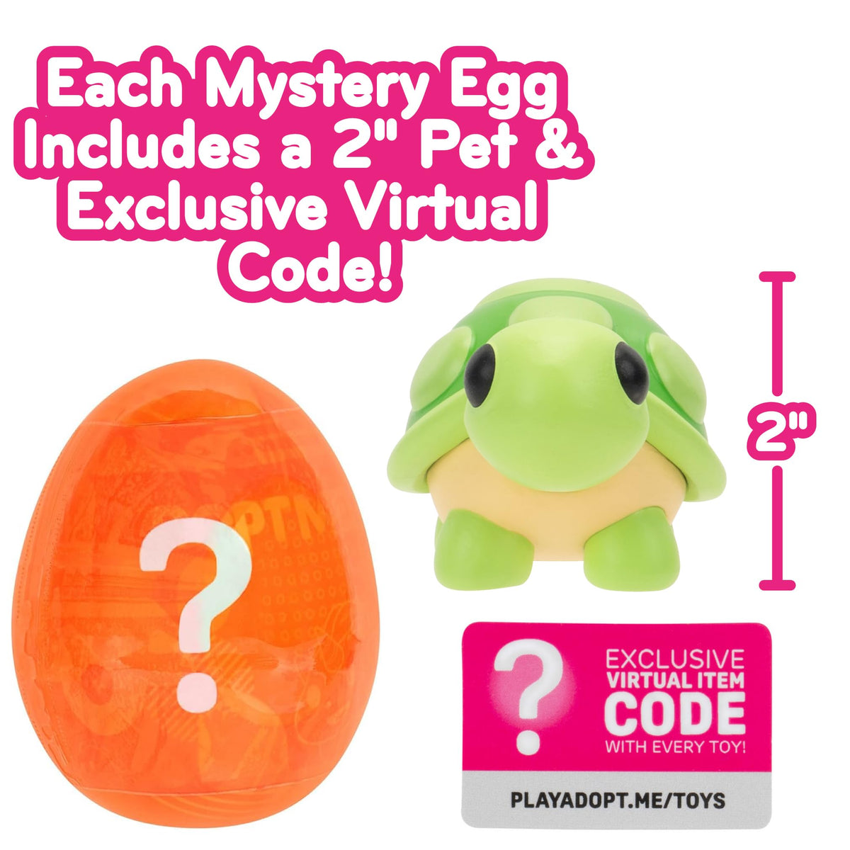 Jazwares Adopt Me mystery egg interior reveals tiny collectible pet