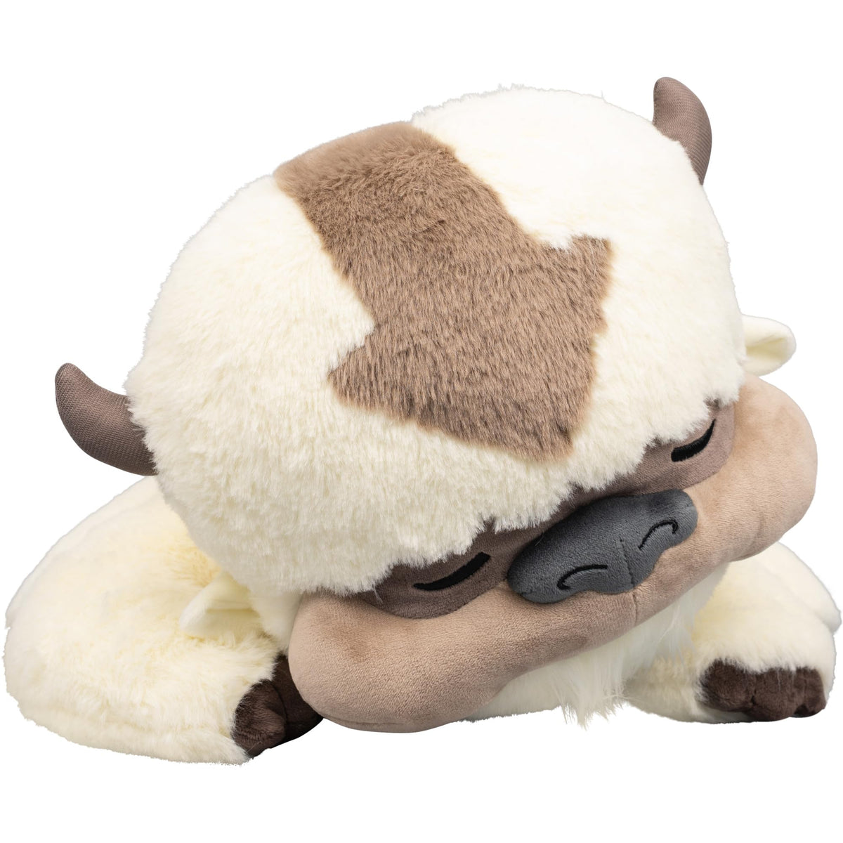 Jazwares Avatar Appa sculpted nose for playful tap-and-boop.