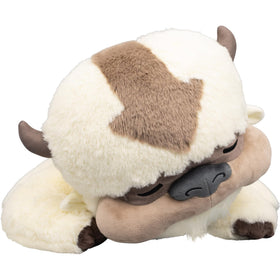 Jazwares Avatar Appa sculpted nose for playful tap-and-boop.