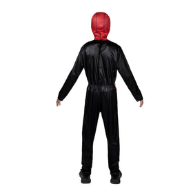 Jazwares Spider-Man Integrated Suit mask with mesh eyes for visibility during play