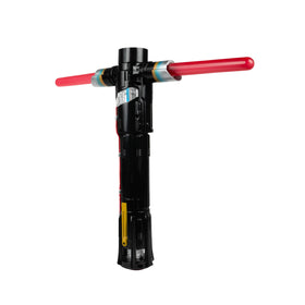 Jazwares Costume Play Kylo Ren retractable saber extending during action.
