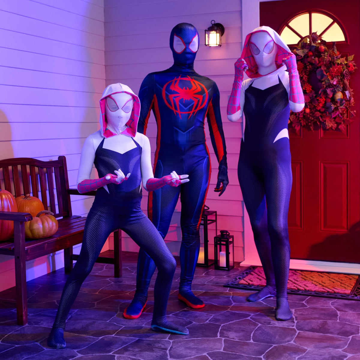 Jazwares Costumes Spider-Gwen hooded mask ready for action cosplay