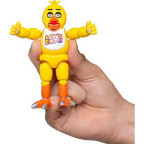 Jazwares door drop mechanism adds dynamic reveal during play