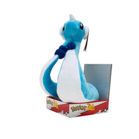 Jazwares Dragonair Plush embroidery highlights authentic details for collectors