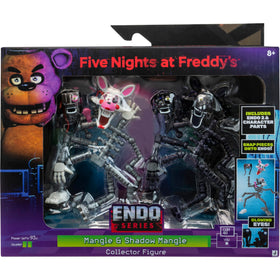 Jazwares Five Nights Endo-01 with Mangle parts for dynamic posing.