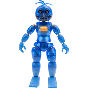 Jazwares Endo-02 with Highscore Chica assembled for dynamic posing.