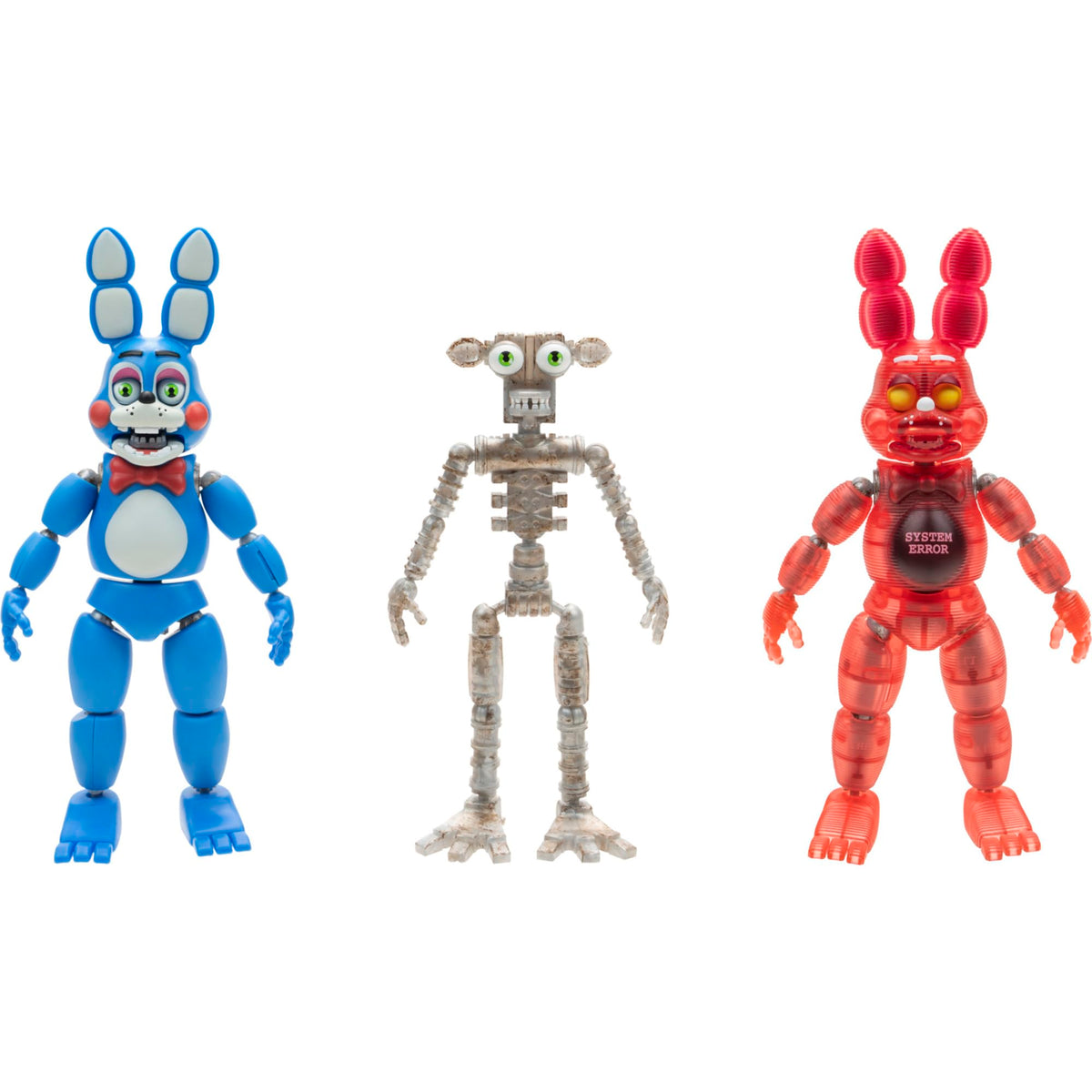 Jazwares Endo-1 with interchangeable Bonnie parts for two looks.