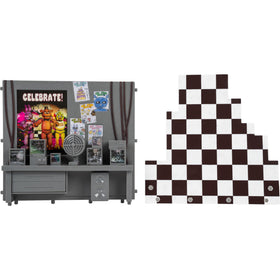 Jazwares licensed FNAF Golden Freddy Office Set is great for fans and gifting.