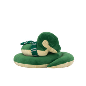 Jazwares Harry Potter Slytherin Snake plush front view, ultra-soft cuddle companion for nap time