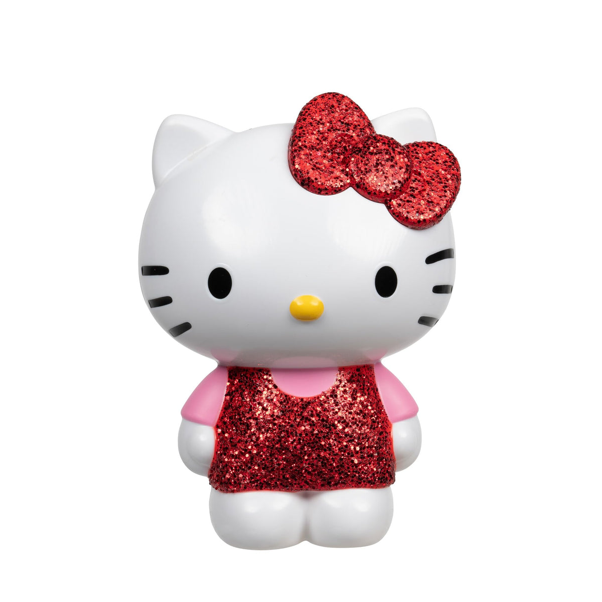 Jazwares Hello Kitty flocked finish nesting figure offers soft texture for cozy display