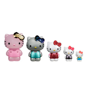 Jazwares Hello Kitty 50th Anniversary nesting figures full set for shelf display and gifting